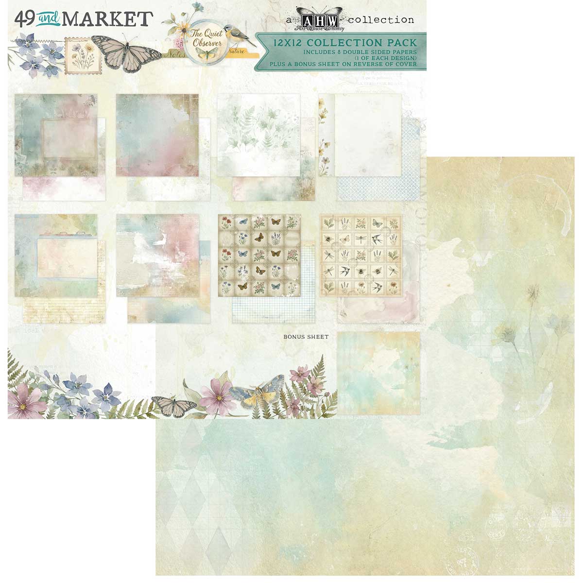 49 & Market The Quiet Observer Collection - 12" x 12" Collection Pack [TQO-37029] - Image 2