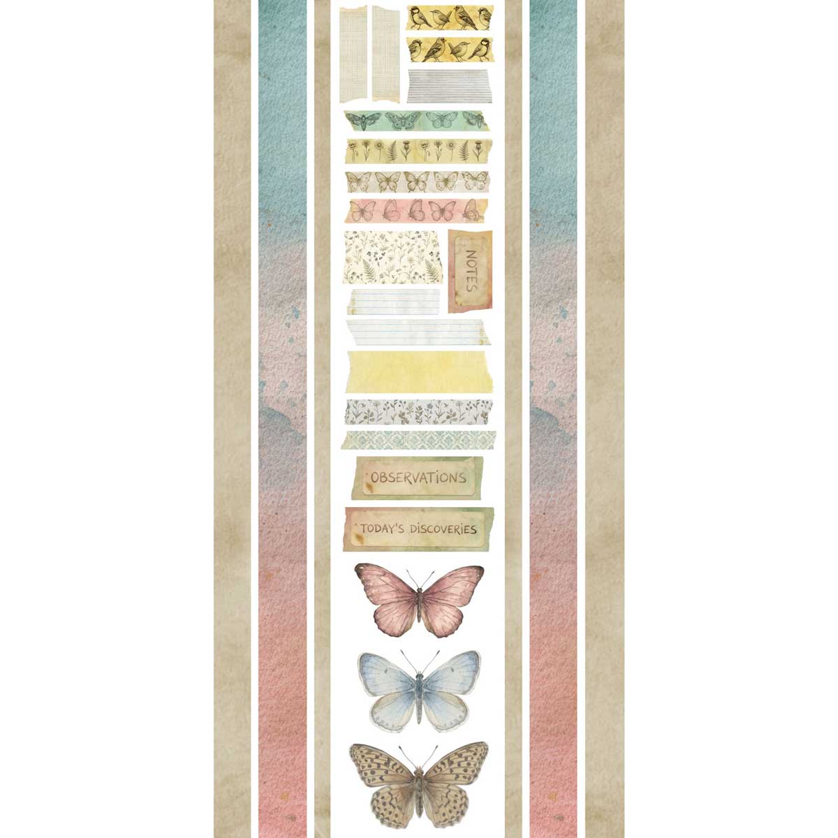 49 & Market The Quiet Observer Collection - Washi Tape [TQO-37234] - Image 2
