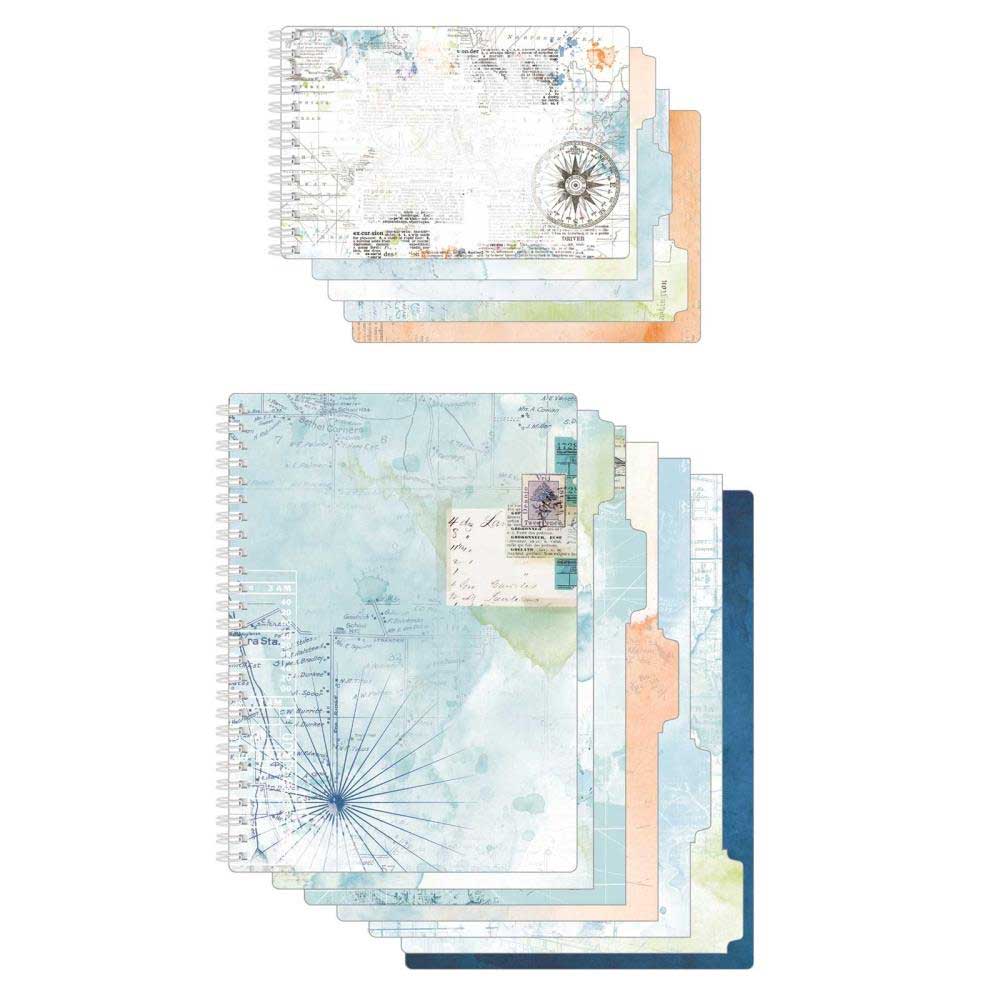 49 & Market Vintage Artistry Everywhere Collection Spiral Notebook