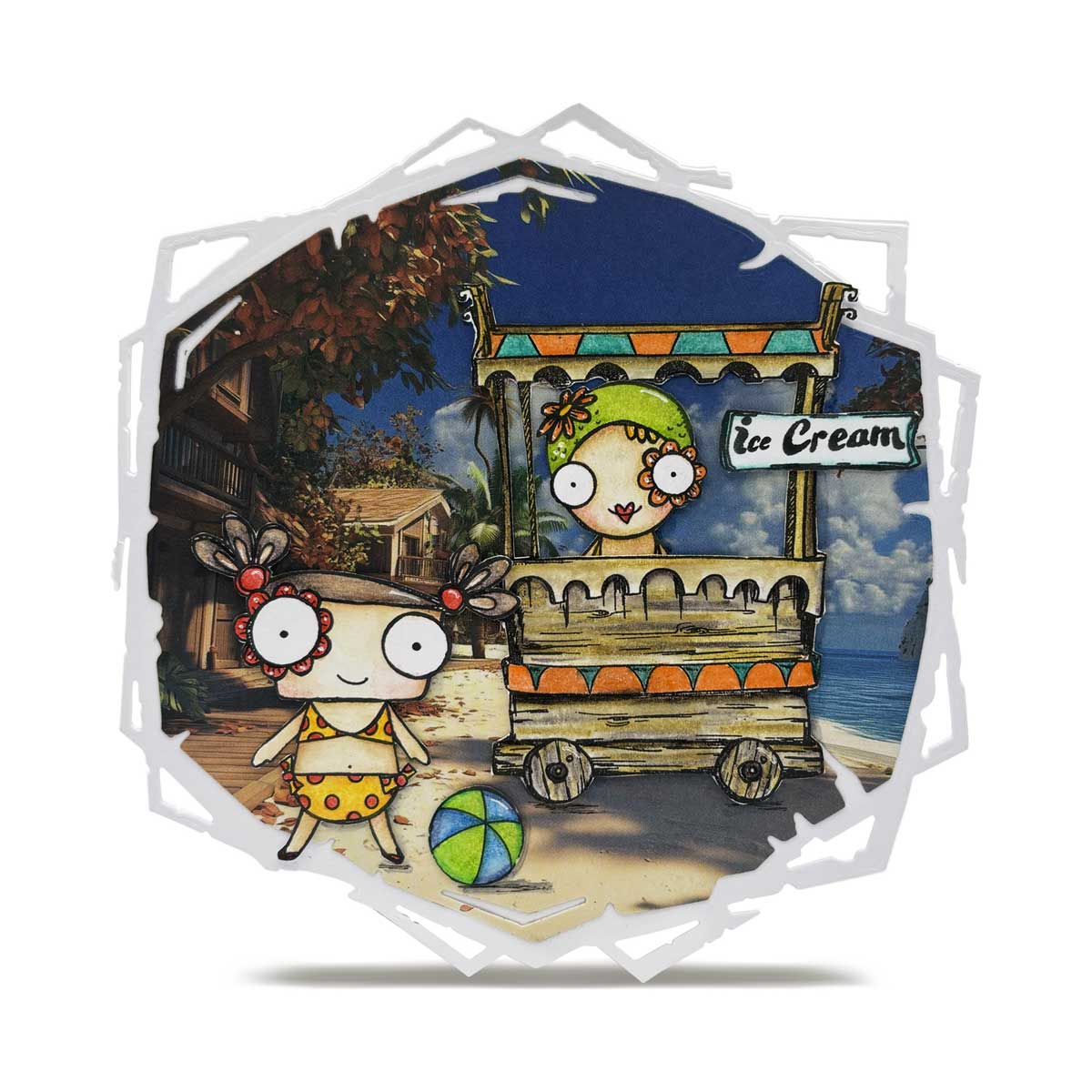 AALL & Create 6" x 6" Design Papers - Tropical Alleyways [PA-39] - Image 3