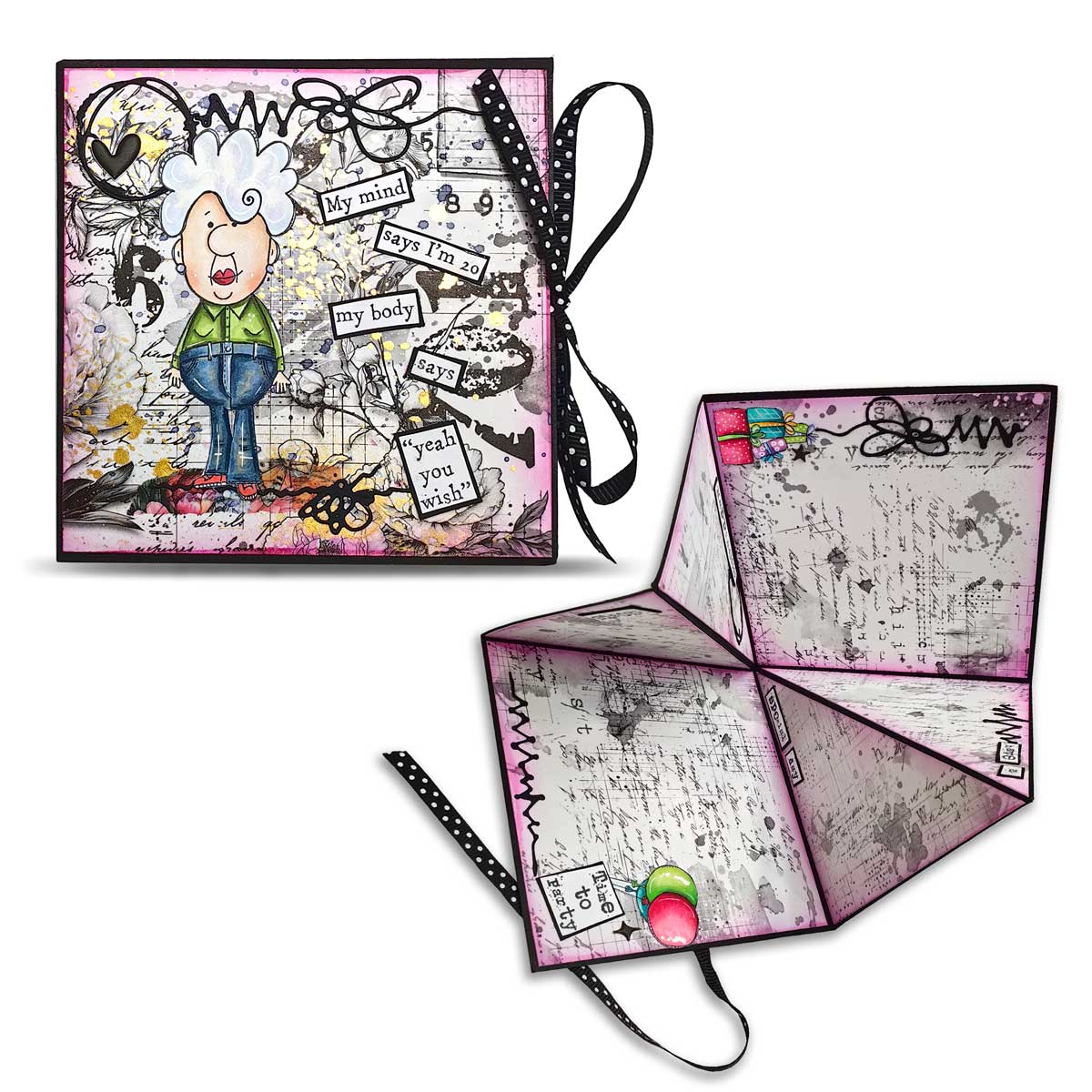 AALL & Create A4 Design Papers - Moss Residue [PA-45] - Image 3