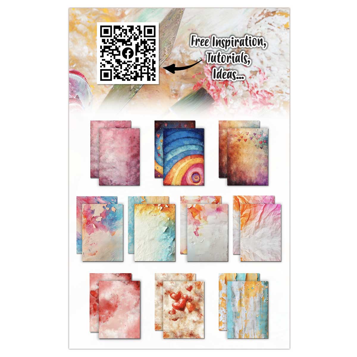 AALL & Create A5 Design Papers - Starlight Zing #17 - Image 2