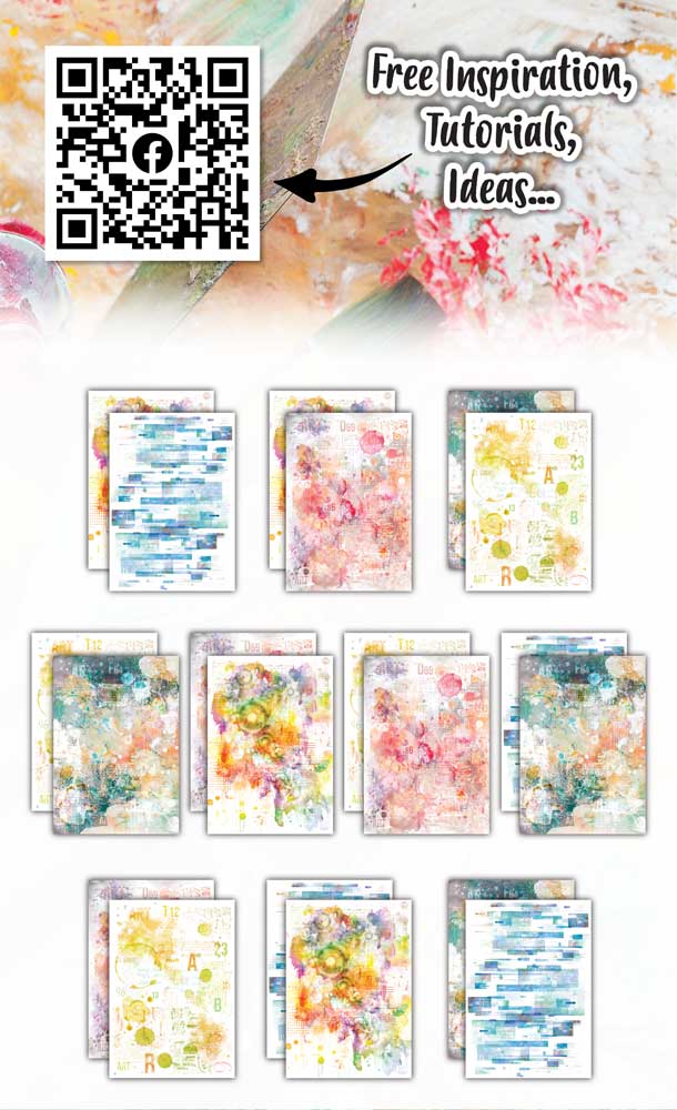 AALL & Create A6 Design Papers - Citrus Rainbow #5 - Image 2