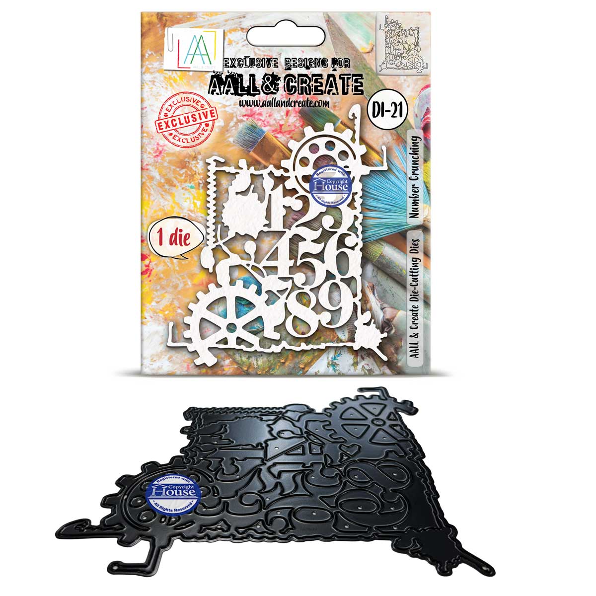 AALL & Create Cutting Die - Number Crunching [DI-21]