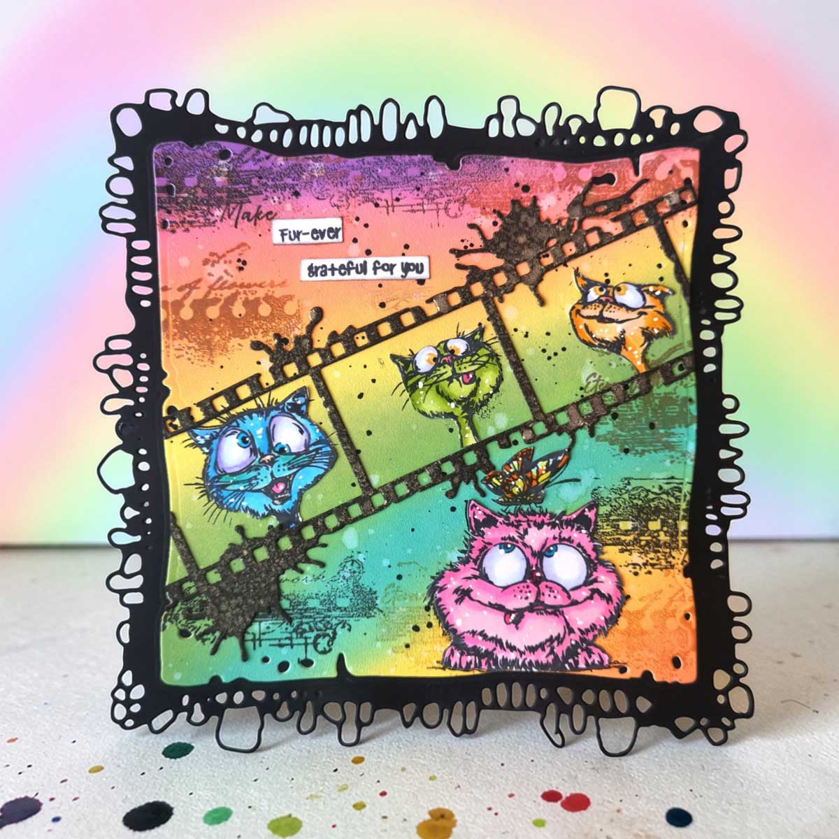 AALL & Create Cutting Die - Striped Splash [DI-117] - Image 4