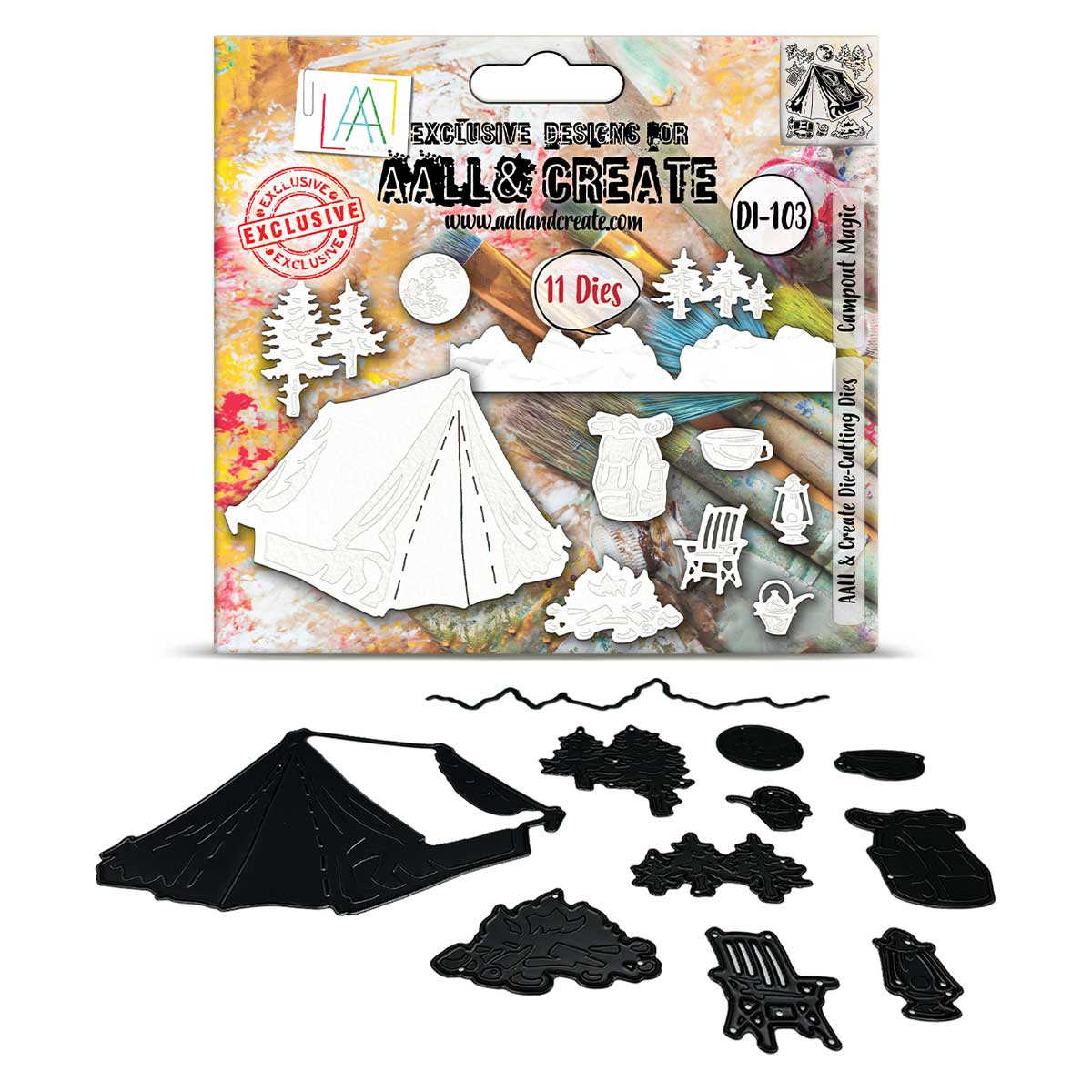 AALL & Create Cutting Dies - Campout Magic [DI-103]