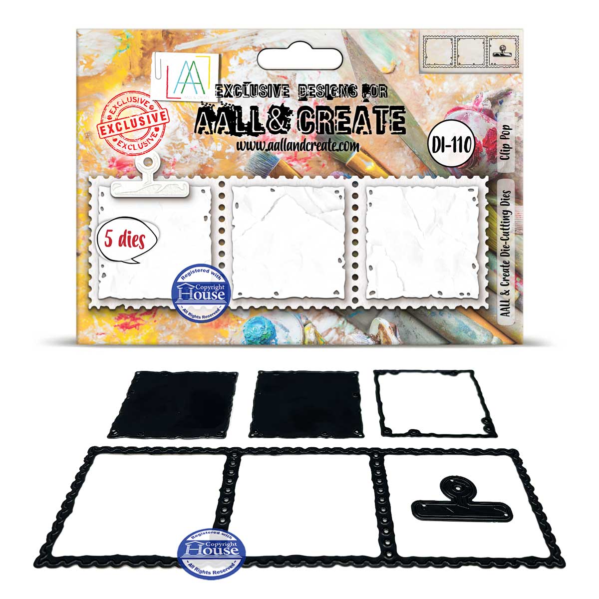 AALL & Create Cutting Dies - Clip Pop [DI-110]