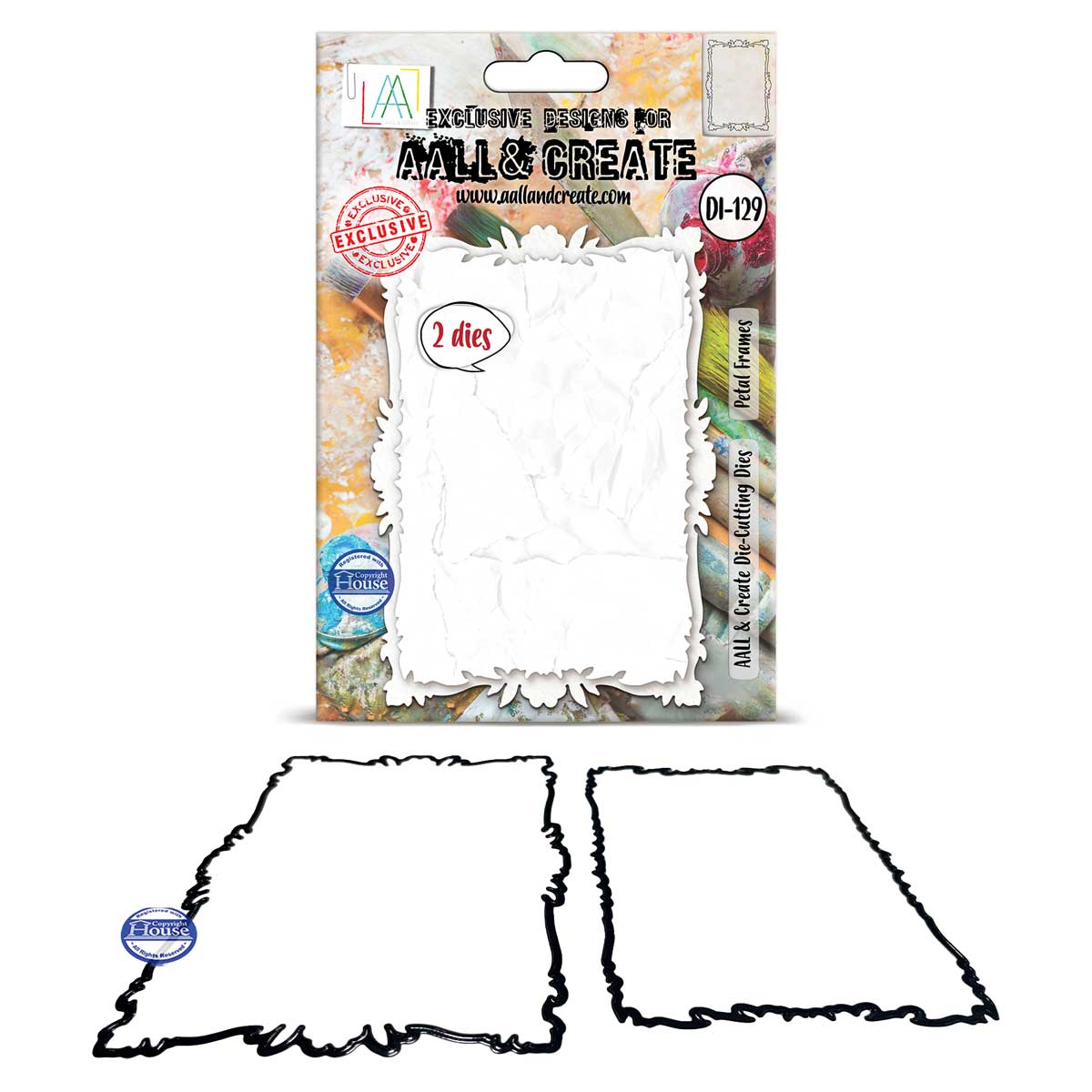 AALL & Create Cutting Dies - Petal Frames [DI-129] - Joggles.com