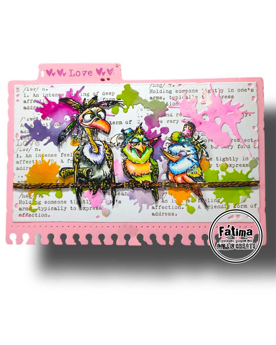 AALL & Create Cutting Dies - Spilled Feelings [DI-107] - Image 3