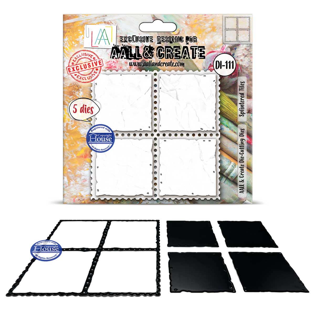 AALL & Create Cutting Dies - Splintered Tiles [DI-111]