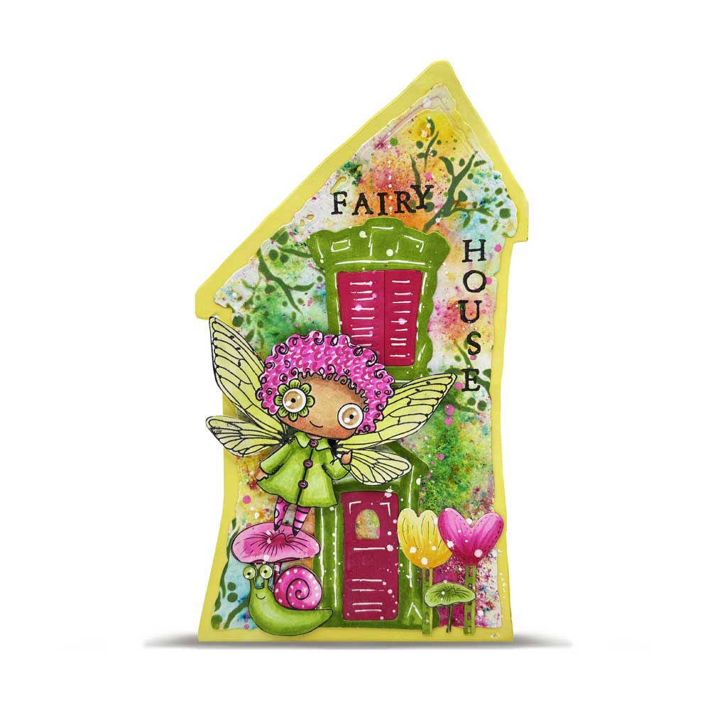 AALL & Create Cutting Dies - Topsy-Turvy Home [DI-99] - Image 2