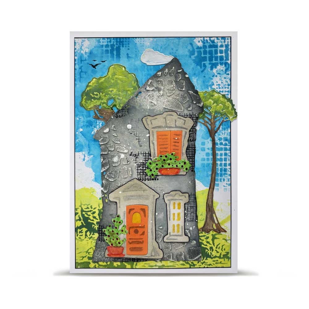 AALL & Create Cutting Dies - Topsy-Turvy Home [DI-99] - Image 6