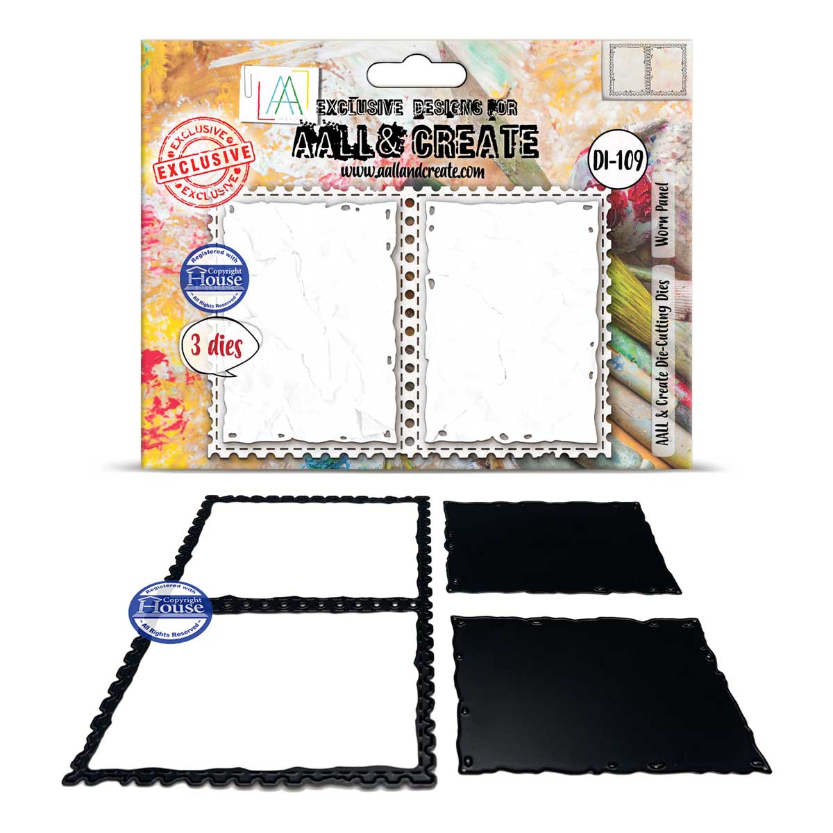 AALL & Create Cutting Dies - Worn Panel [DI-109]