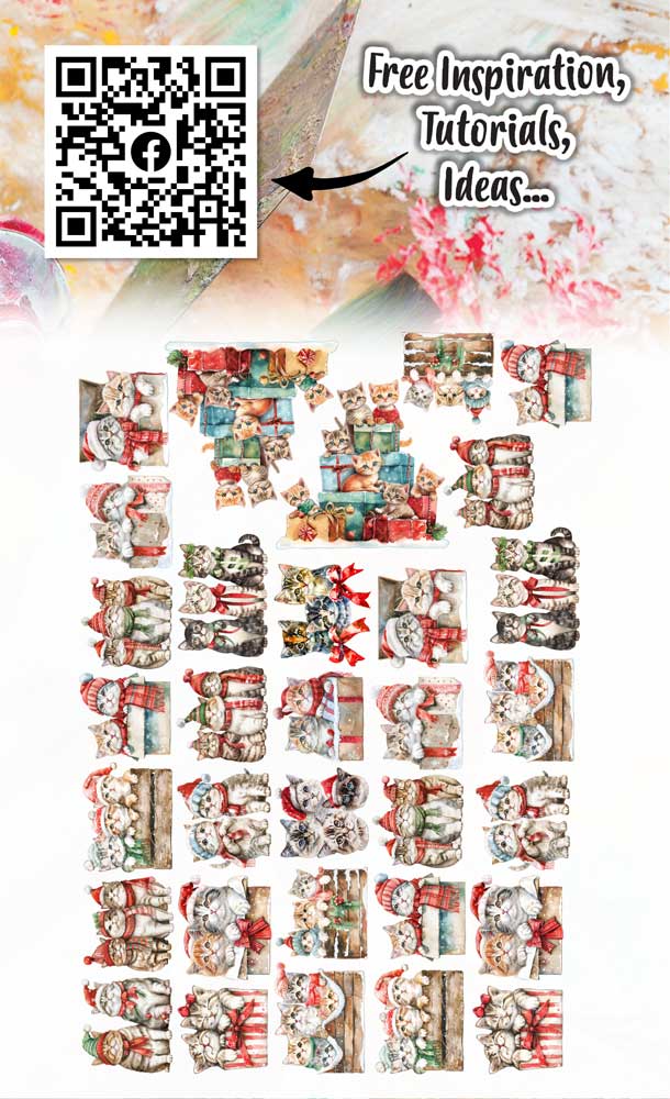 AALL & Create Ephemera - Jolly Cats - #70 - Image 2