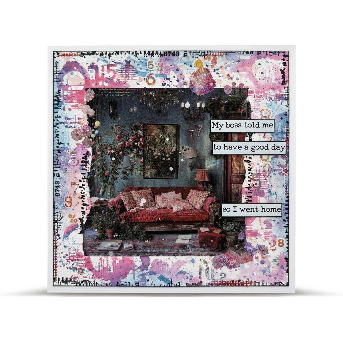 AALL & Create Layer It Up Washi Tape - Blueish Parlour [MT-132] - Image 2