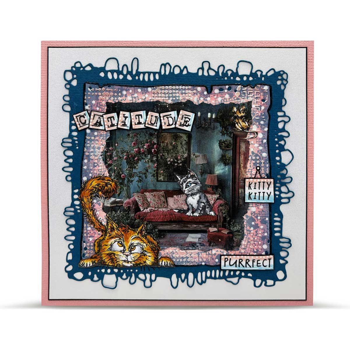 AALL & Create Layer It Up Washi Tape - Blueish Parlour [MT-132] - Image 3