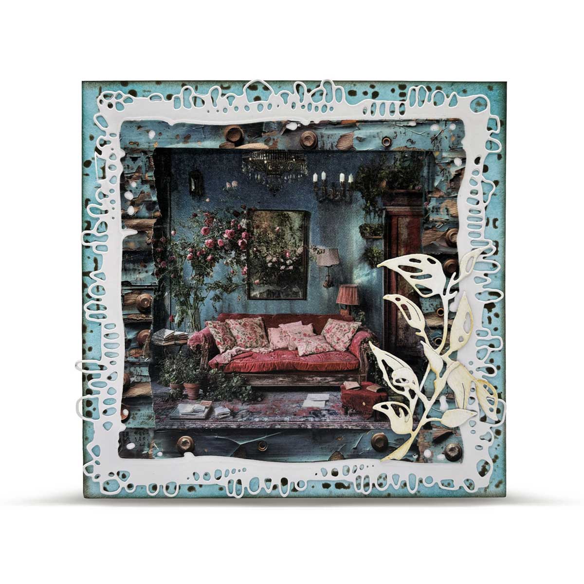 AALL & Create Layer It Up Washi Tape - Blueish Parlour [MT-132] - Image 4