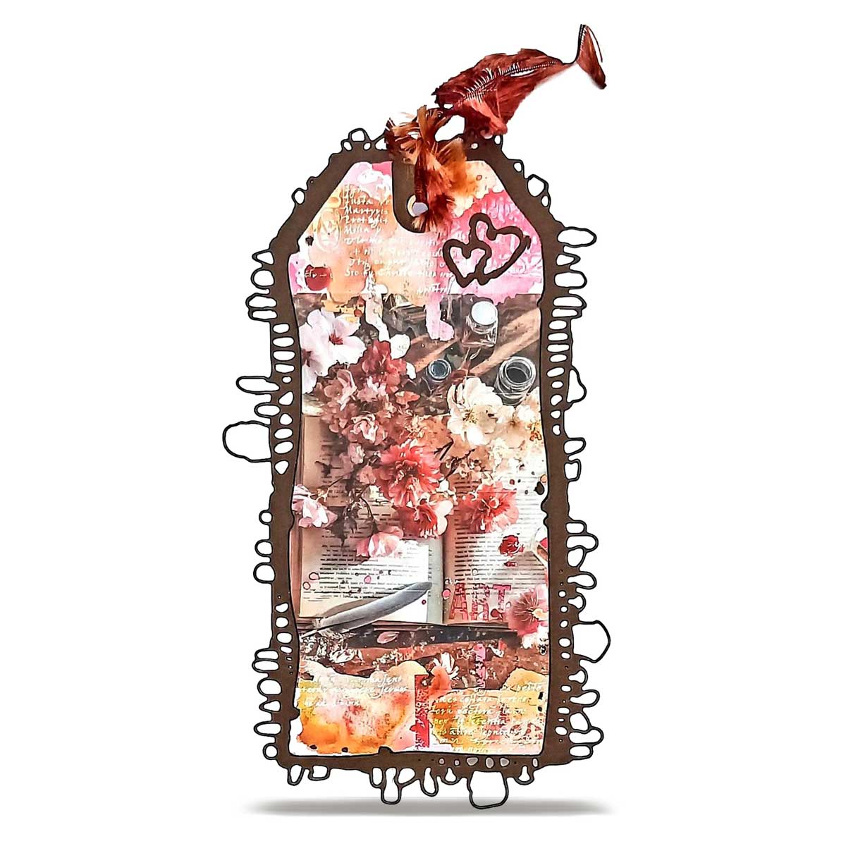 AALL & Create Layer It Up Washi Tape - Feathered Words [MT-157] - Image 2