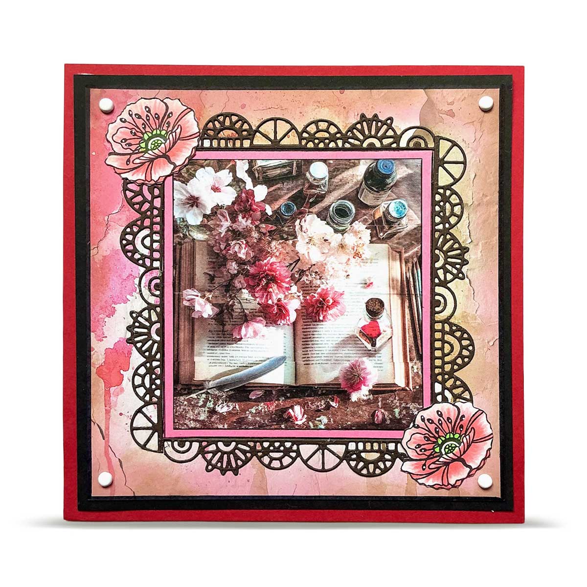AALL & Create Layer It Up Washi Tape - Feathered Words [MT-157] - Image 4