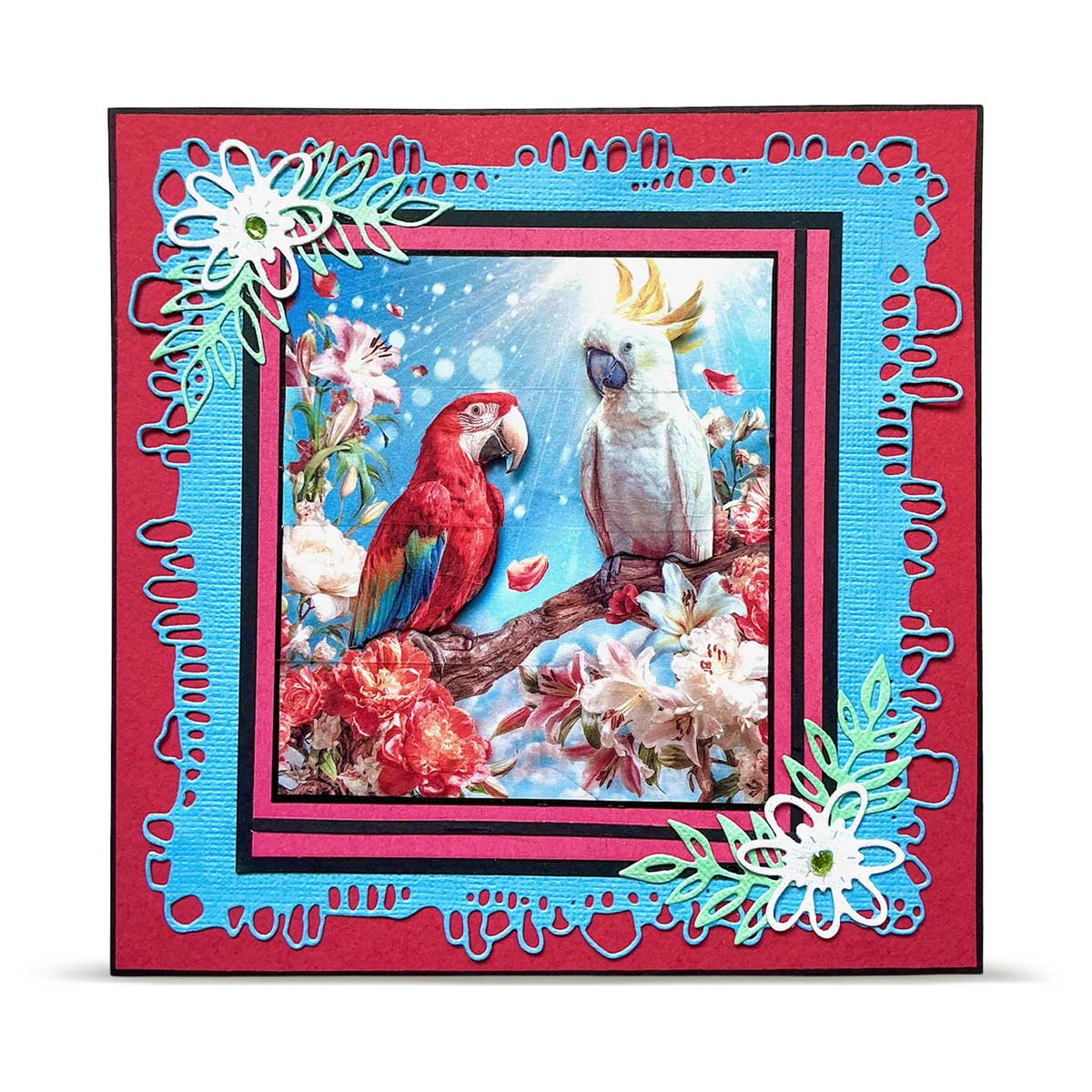 AALL & Create Layer It Up Washi Tape - Loving Parrots [MT-155] - Image 2