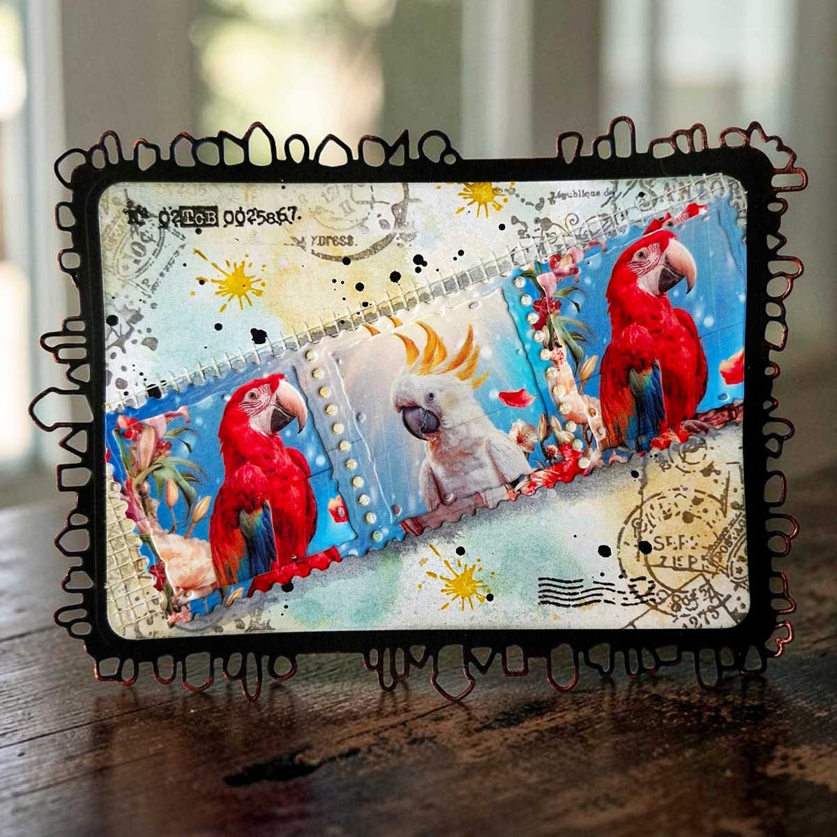 AALL & Create Layer It Up Washi Tape - Loving Parrots [MT-155] - Image 4