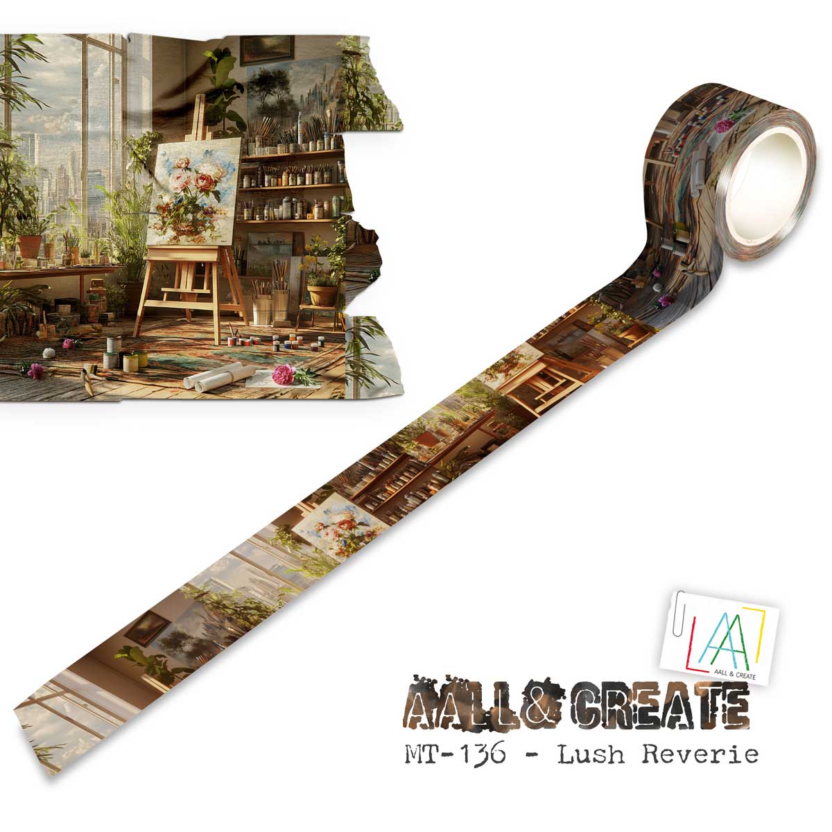 AALL & Create Layer It Up Washi Tape - Lush Reverie [MT-136]