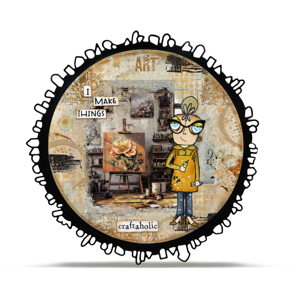 AALL & Create Layer It Up Washi Tape - Painterly Petals [MT-135] - Image 2