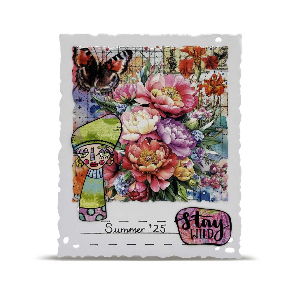 AALL & Create Layer It Up Washi Tape - Petals Kiss [MT-143] - Image 2