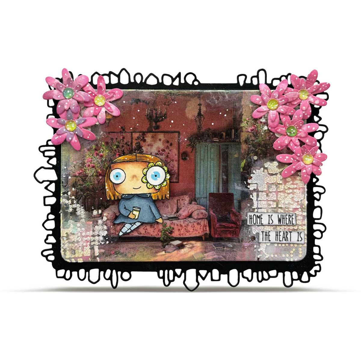 AALL & Create Layer It Up Washi Tape - Rosy Settee [MT-131] - Image 3