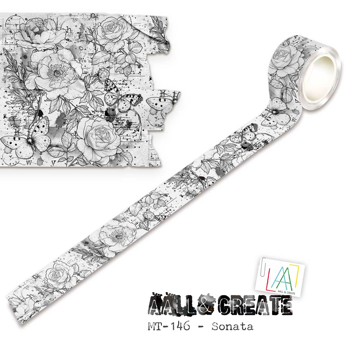 AALL & Create Layer It Up Washi Tape - Sonata [MT-146]