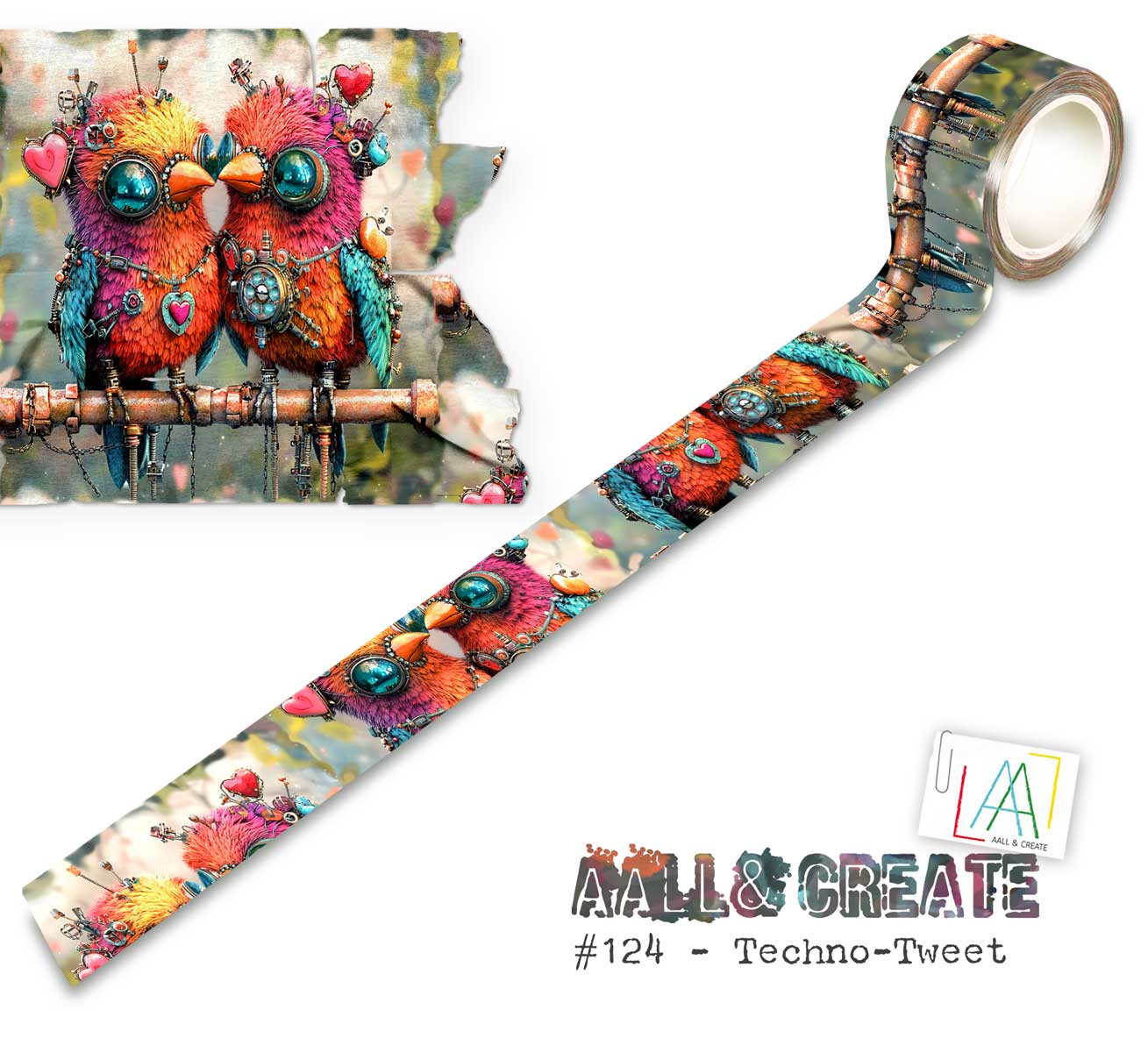 AALL & Create Layer It Up Washi Tape - Techno-Tweet #124