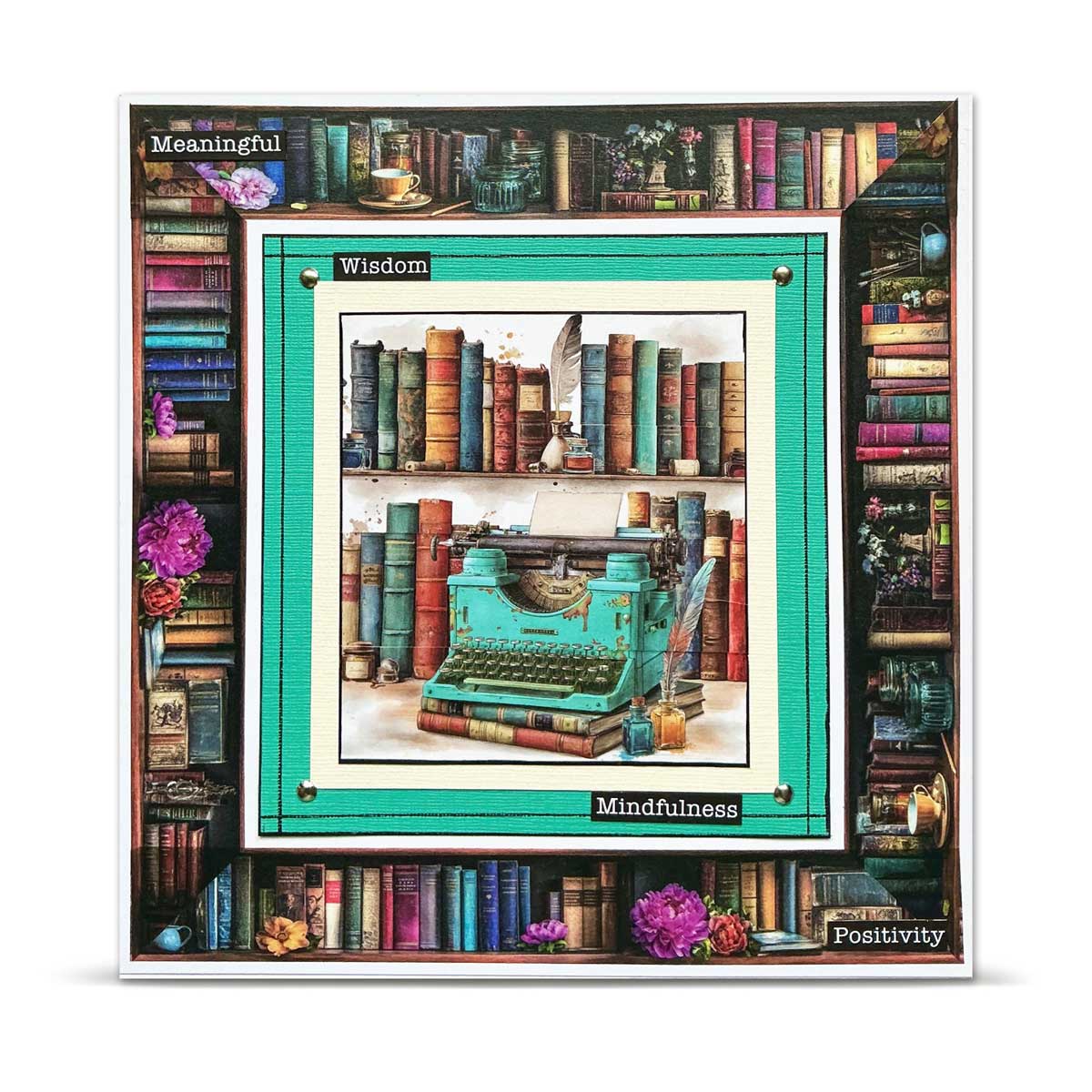AALL & Create Layer It Up Washi Tape - Wordsmithery [MT-159] - Image 2