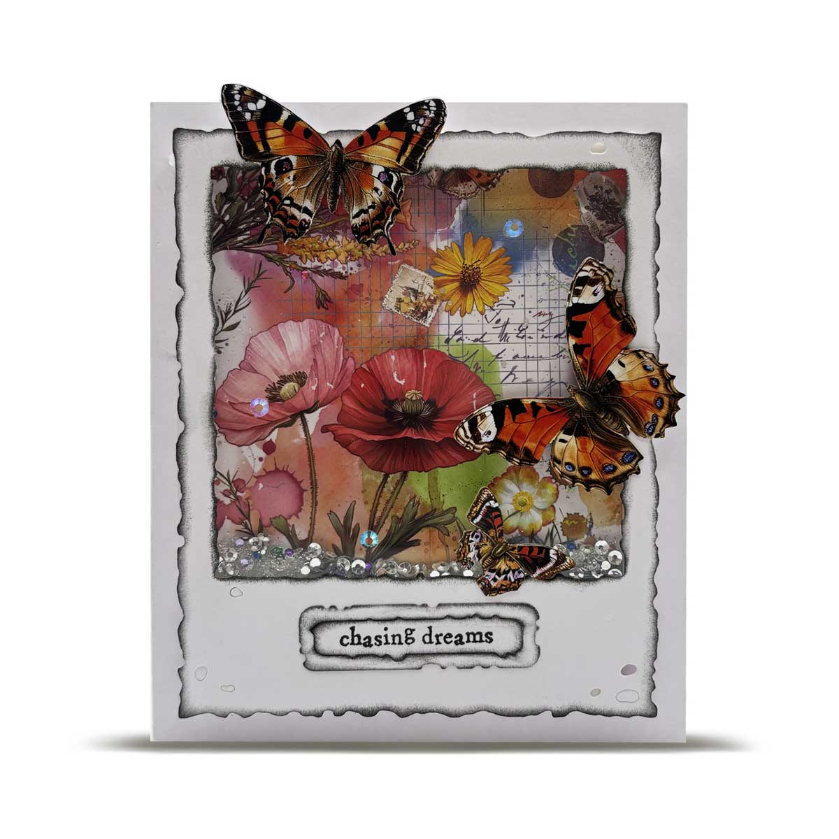 AALL & Create Rub-On Sheets - Dancing Poppies [RO-23] - Image 3