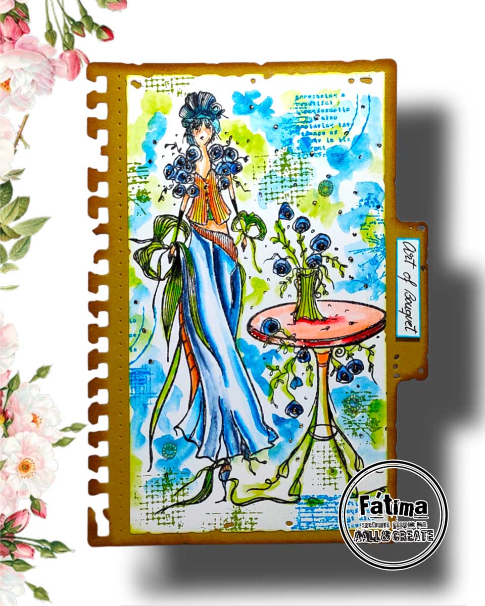 AALL & Create Stamp - Art Of Bouquet [TP-1401] - Image 2