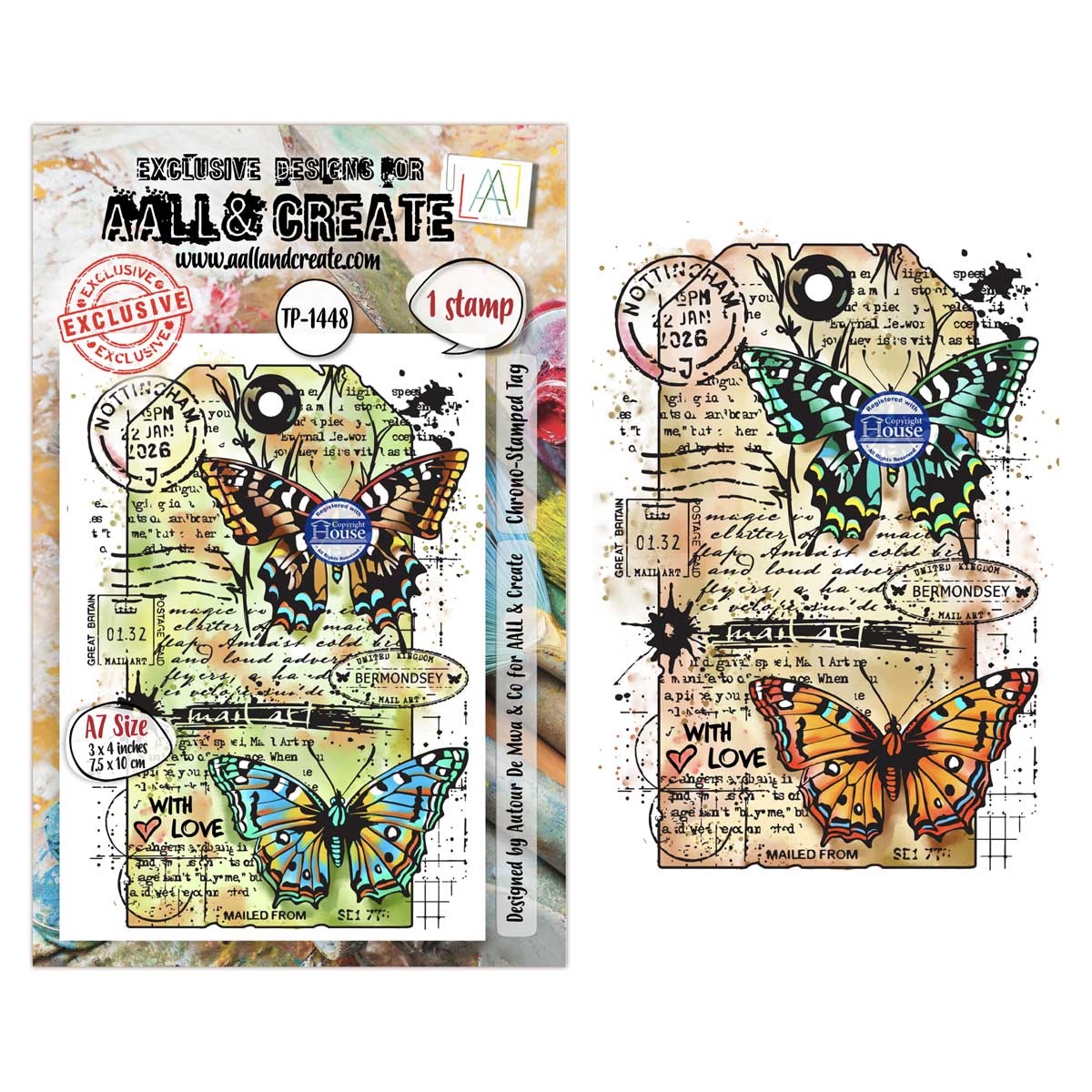 AALL & Create Stamp - Chrono-Stamped Tag [TP-1448]