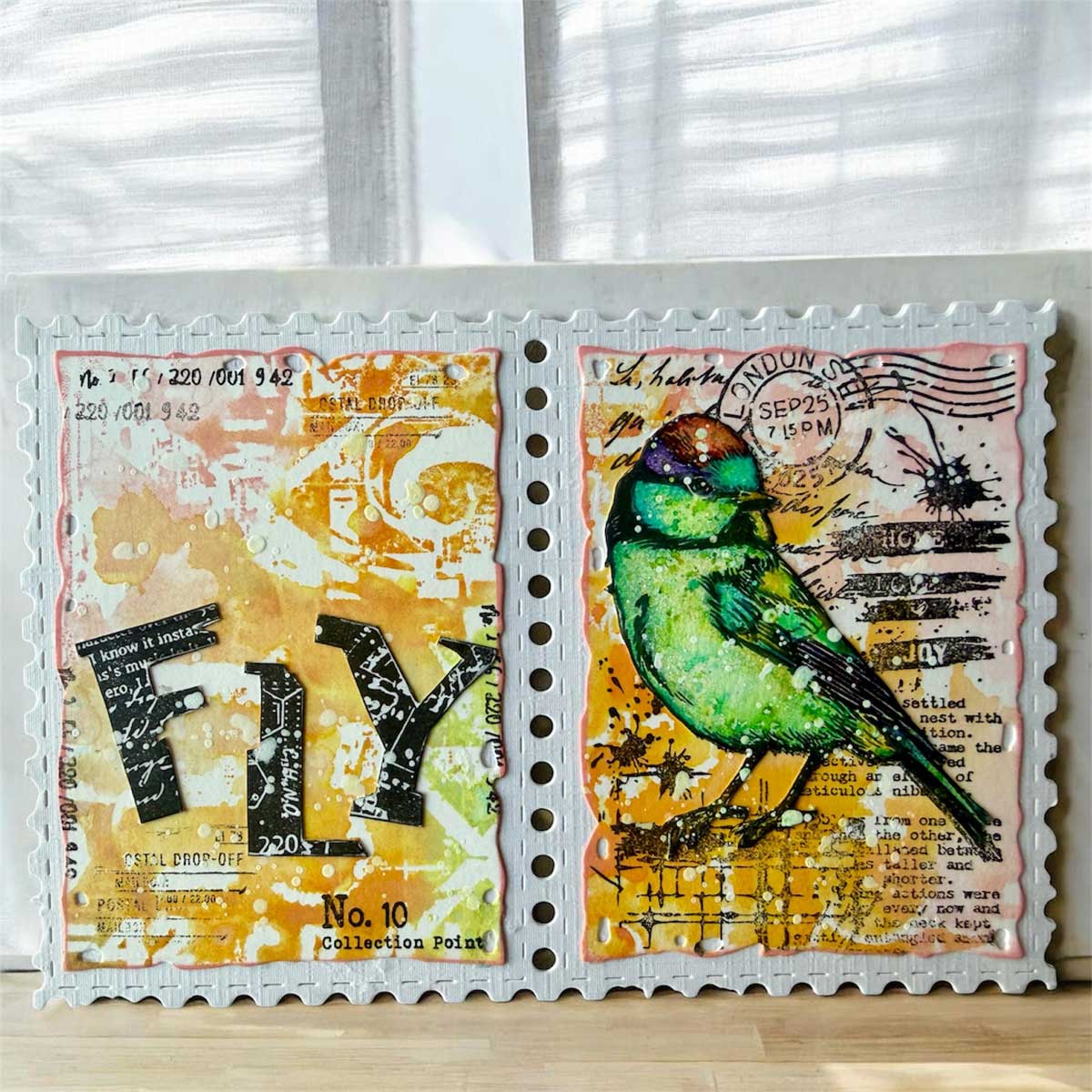 AALL & Create Stamp - Hearted Tit [TP-1351] - Image 2