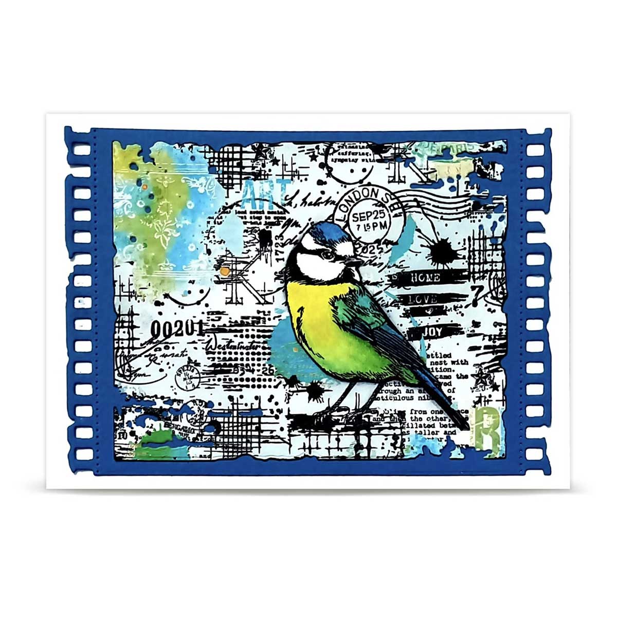 AALL & Create Stamp - Hearted Tit [TP-1351] - Image 4