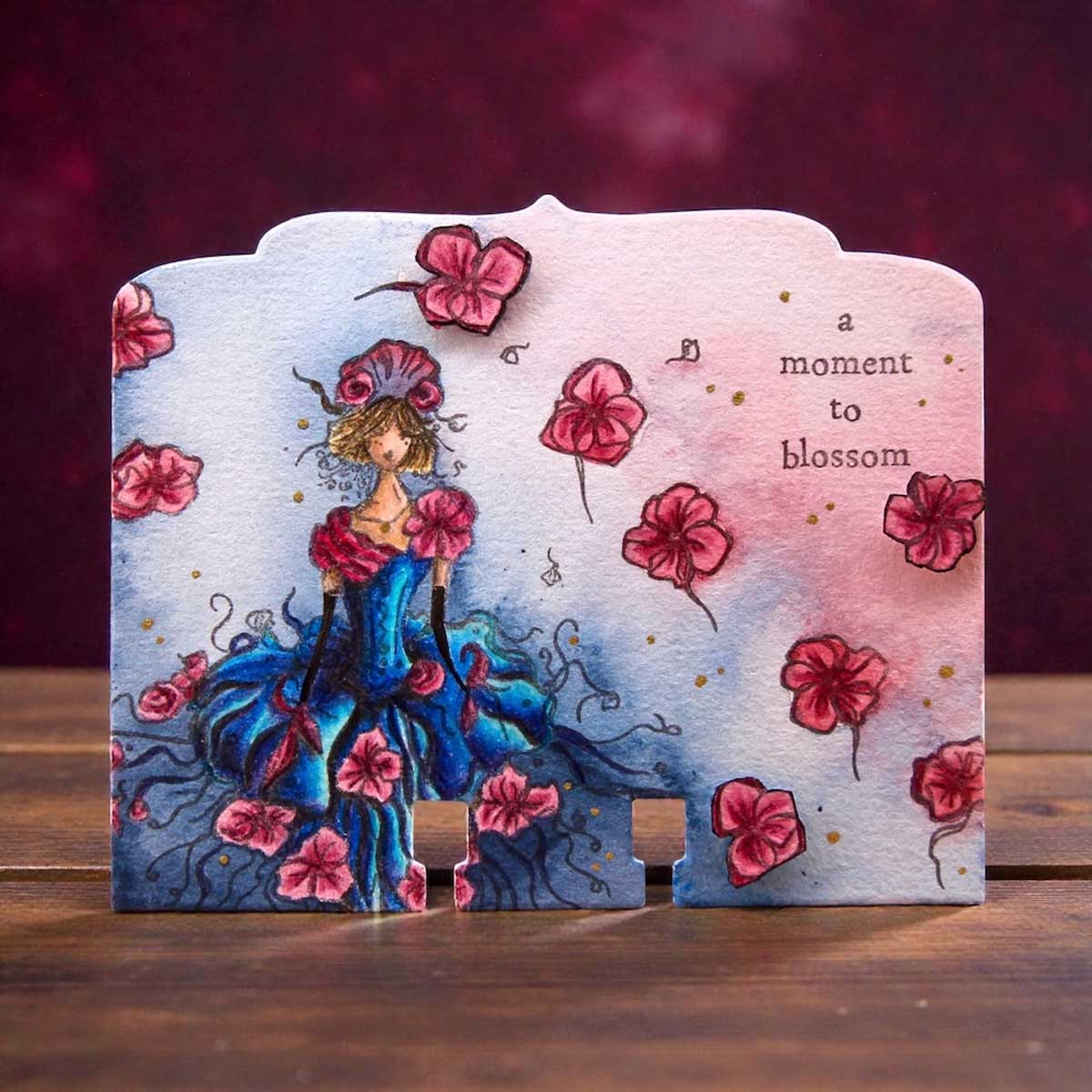 AALL & Create Stamp - Pirouette Of Petals [TP-1400] - Image 2