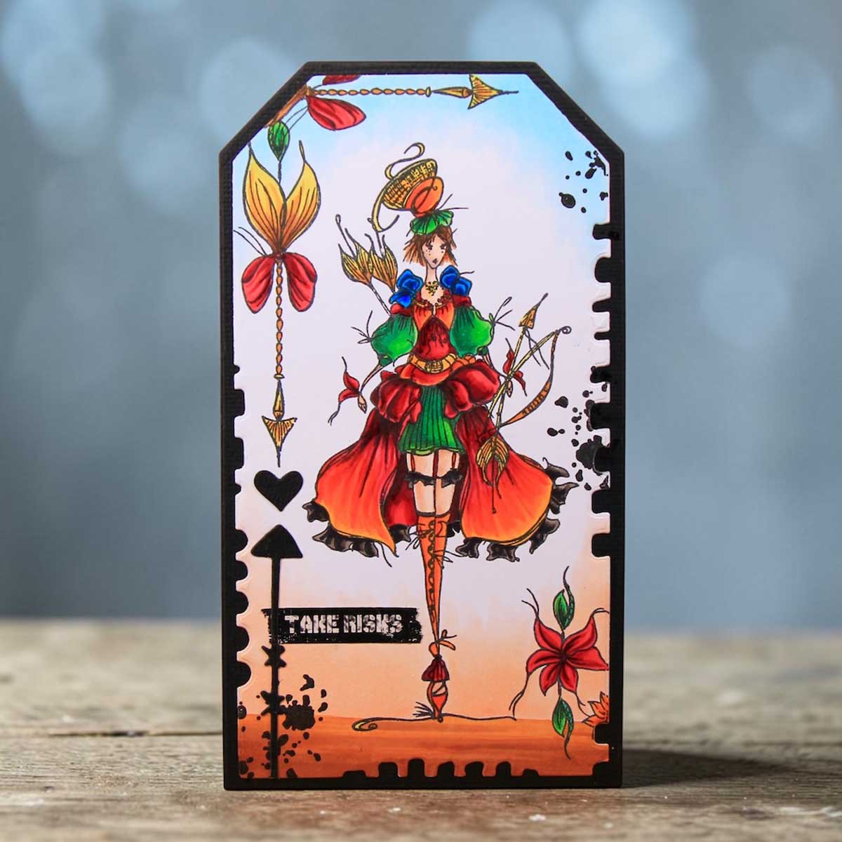 AALL & Create Stamp Set - Aether Huntress [TP-1463] - Image 2