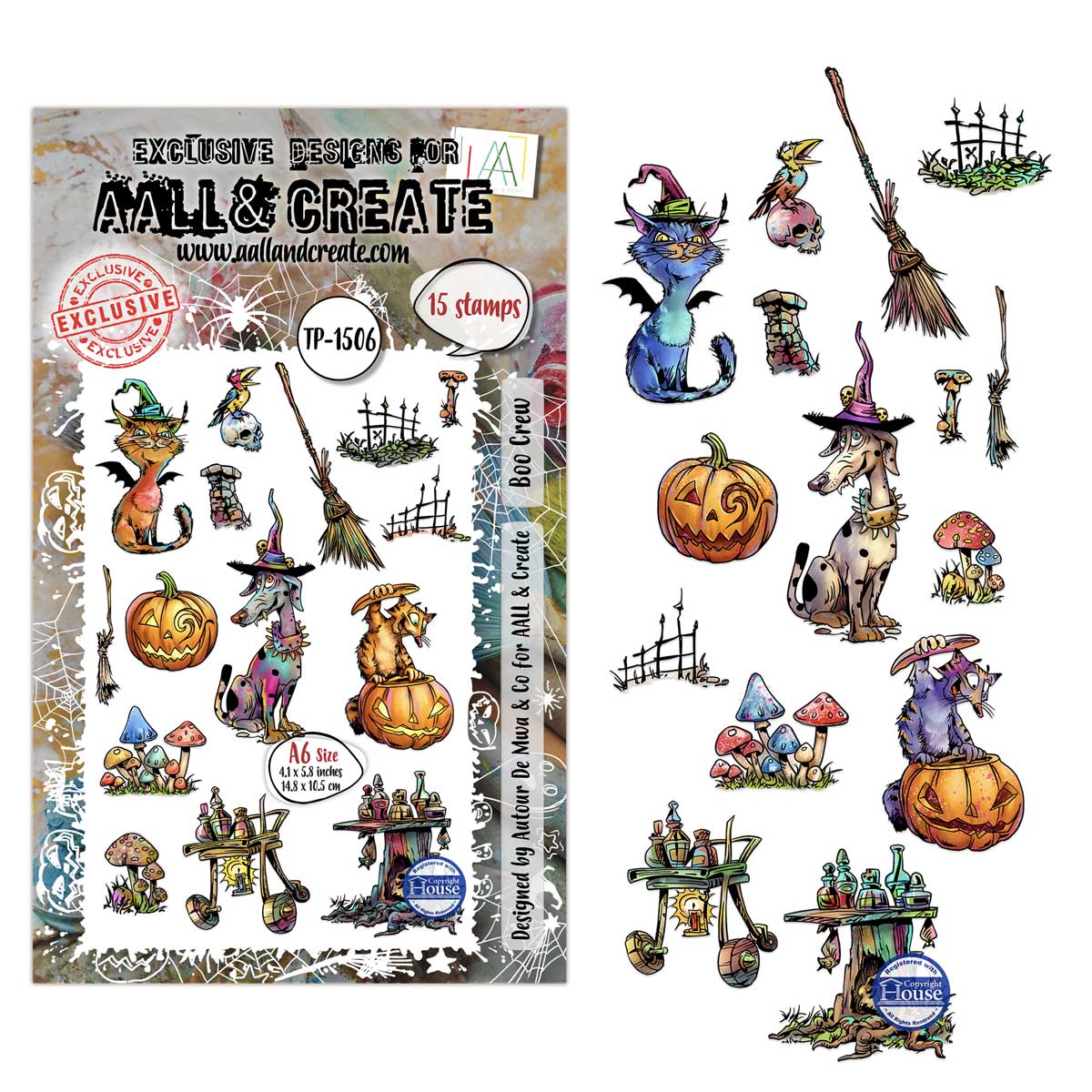 AALL & Create Stamp Set - Boo Crew [TP-1506]