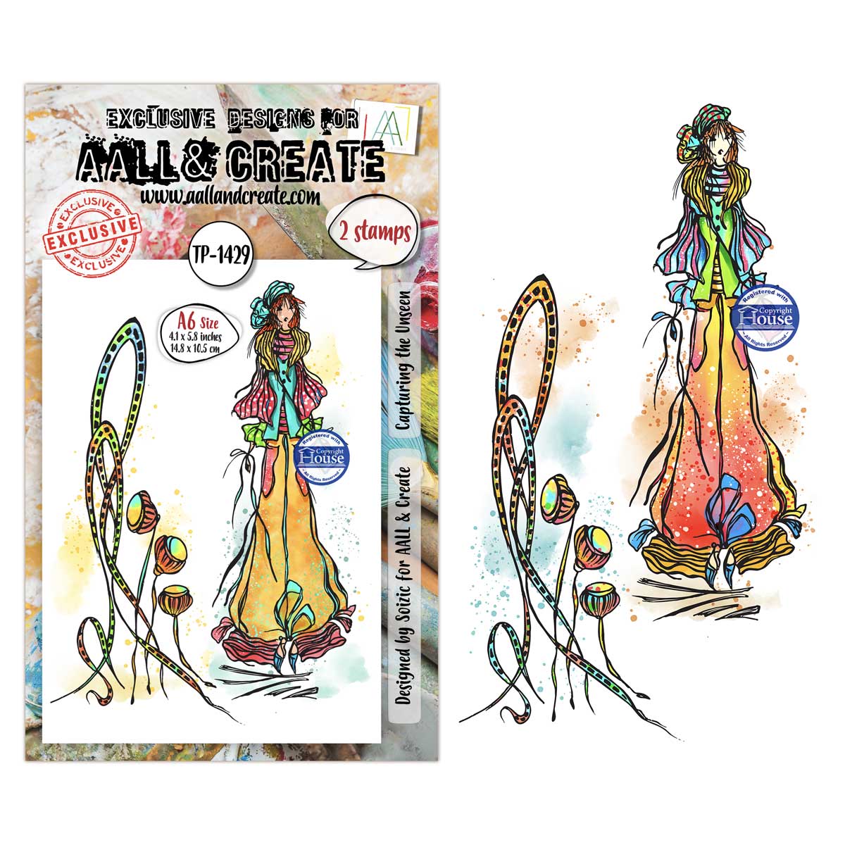 AALL & Create Stamp Set - Capturing The Unseen [TP-1429]