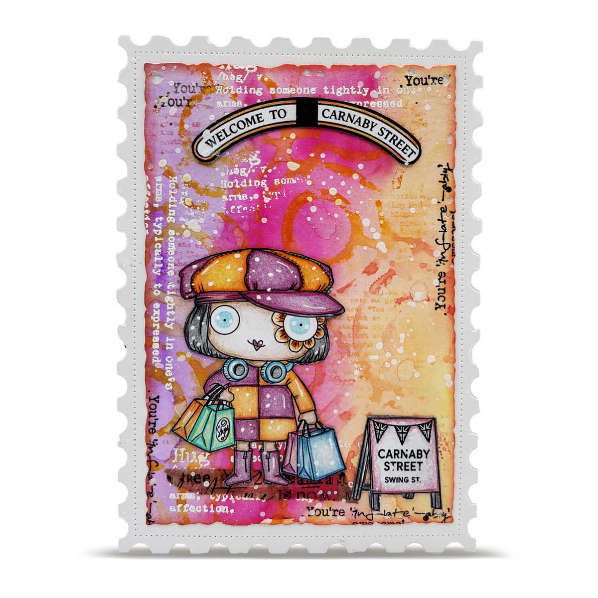 AALL & Create Stamp Set - Carnaby Street [TP-1324] - Image 2