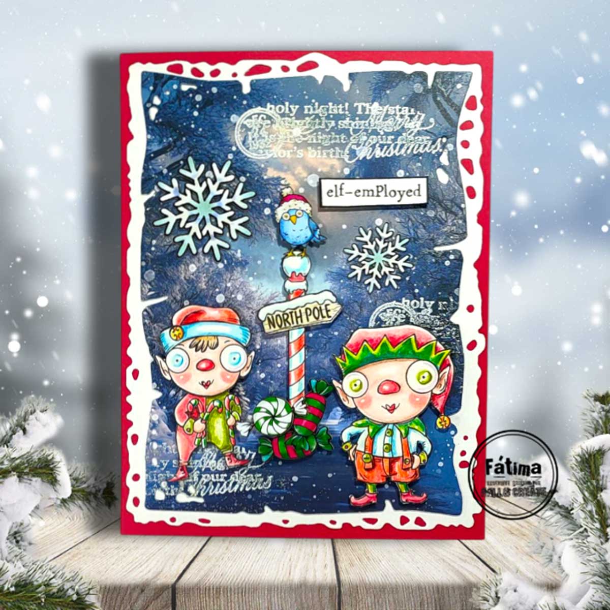 AALL & Create Stamp Set - Carols & Cancellations [TP-1319] - Image 3