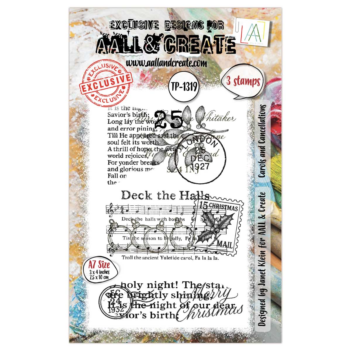 AALL & Create Stamp Set - Carols & Cancellations [TP-1319]