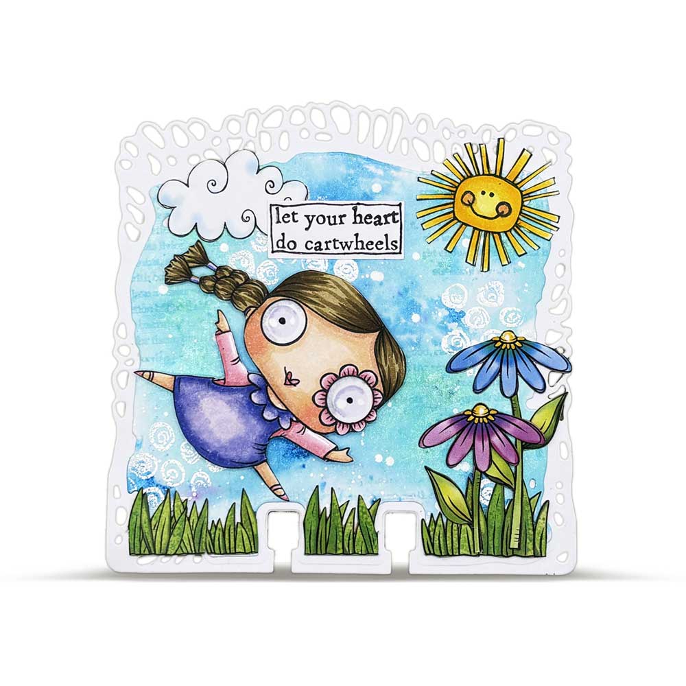 AALL & Create Stamp Set - Cartwheel Hearts [TP-1281] - Image 2