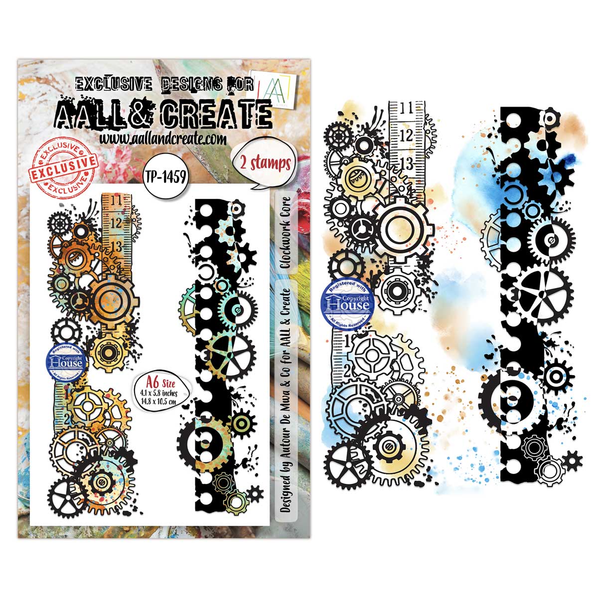 AALL & Create Stamp Set - Clockwork Core [TP-1459]