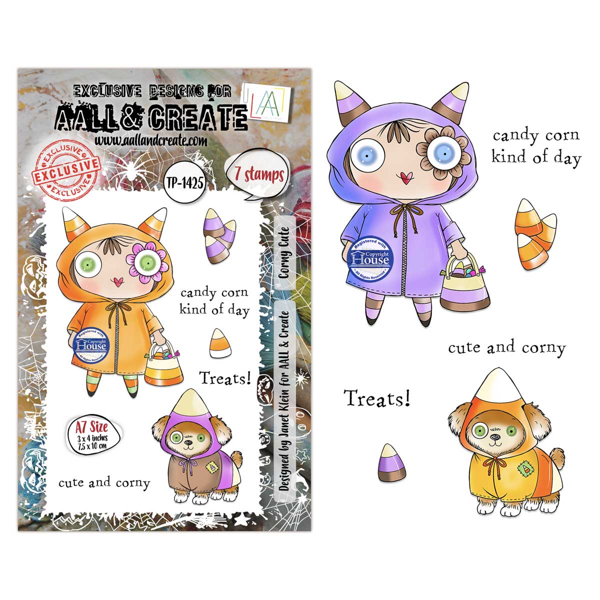 AALL & Create Stamp Set - Corny Cute [TP-1425]