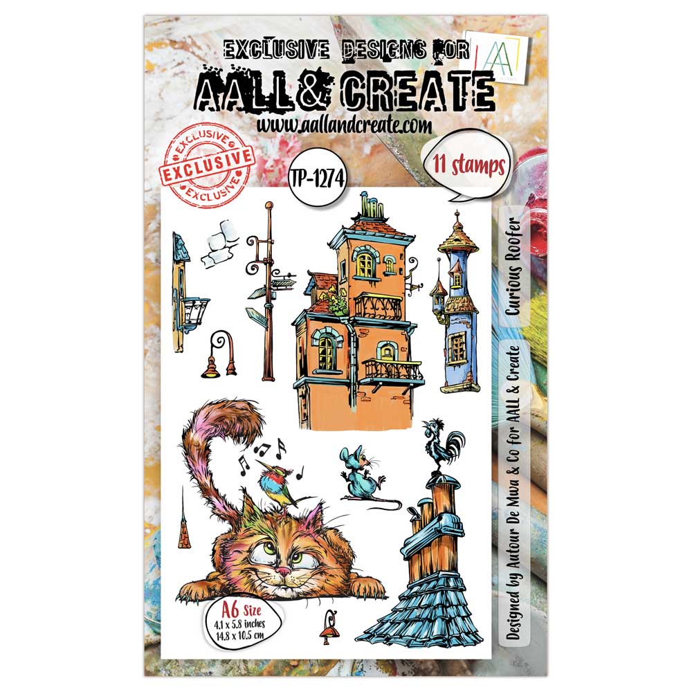 AALL & Create Stamp Set - Curious Roofer [TP-1274]