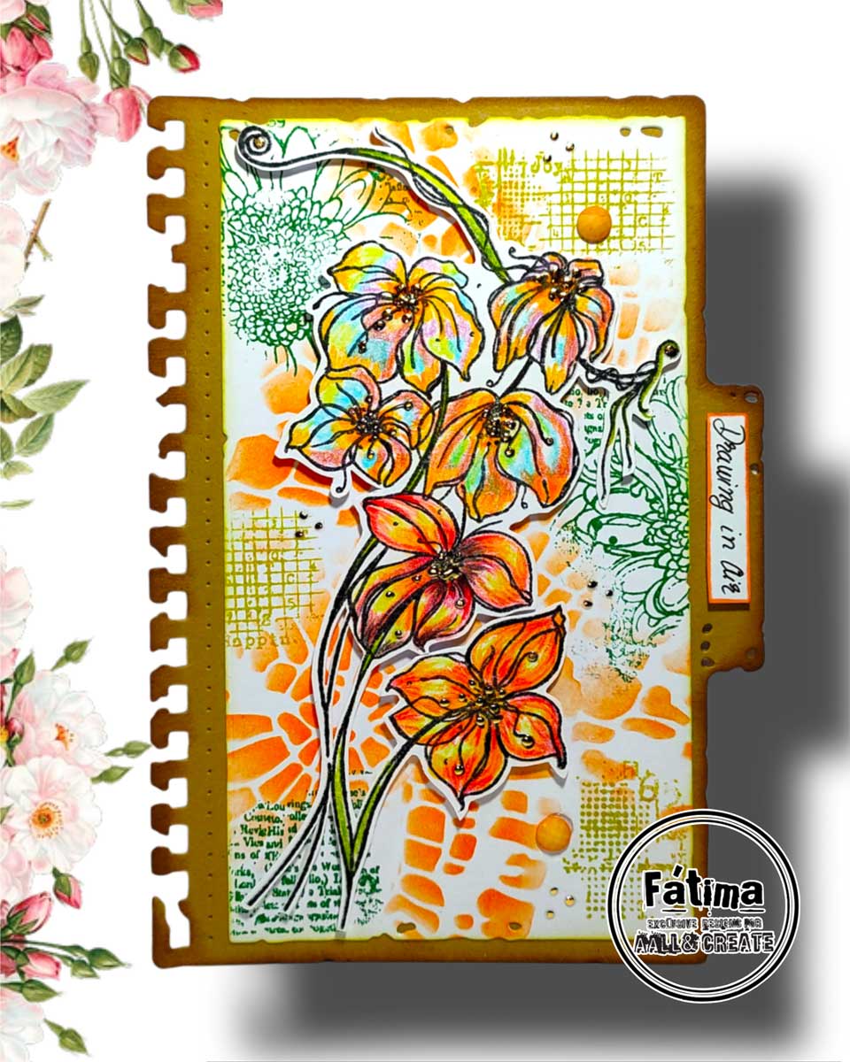 AALL & Create Stamp Set - Drawing In Air [TP-1402] - Image 3