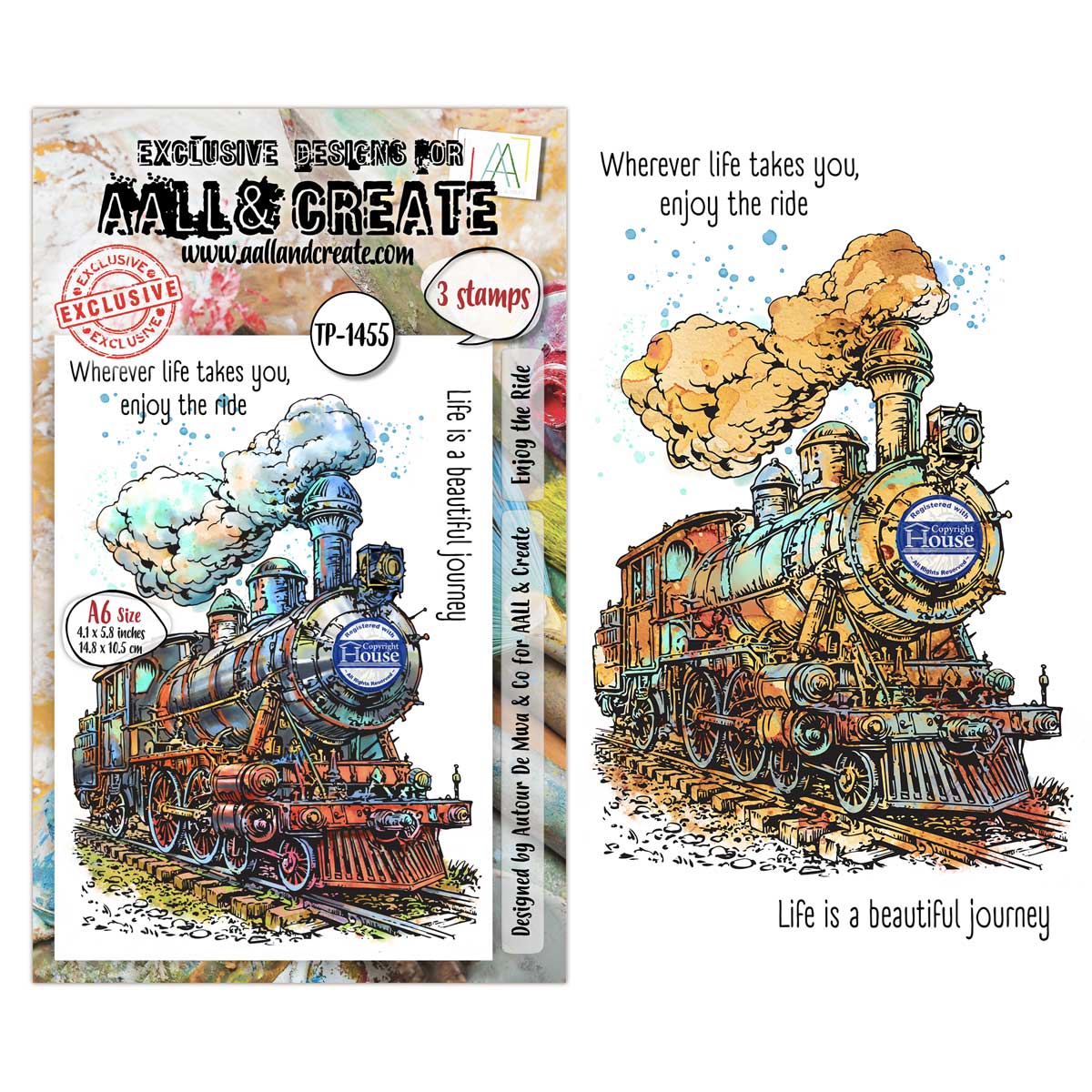AALL & Create Stamp Set - Enjoy The Ride [TP-1455]